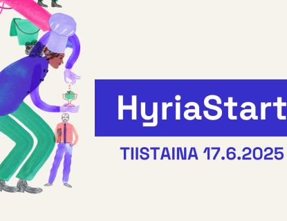 Hyriastart tiistaina 17.6.2025