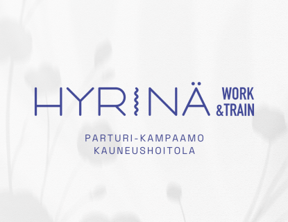 Hyrinän logo ja visuaalinen ilme
