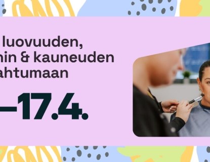 kuvituskuva: Luovuuden, hyvinvoinnin & kauneuden tapahtuma