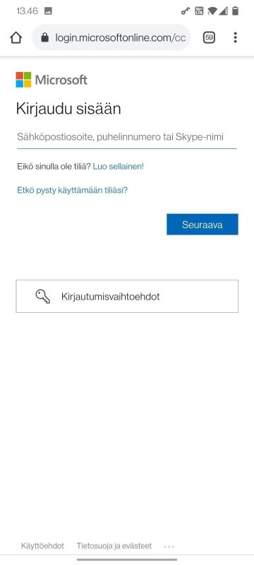 4. Kirjaudu Hyrian edu-tunnuksellasi.
