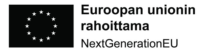 Piirrustuskuva, jossa EU:n lippu sekä teksti "Euroopan unionin rahoittama"